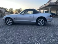 Usata Mazda MX5 110 CV (80 kW) 2002 Grigio Cabrio