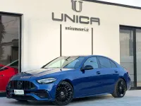 Usata Mercedes C220 AMG Line Premium Plus 200 CV (147 kW) 2021 Blu/azzurro Berlina