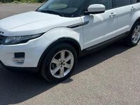 Käytetty Land Rover Range Rover evoque 180 HP (132 kW) 2012 Valkoinen Katumaasturi