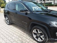 Usata Jeep Compass Limited 140 CV (102 kW) 2017 Nero SUV
