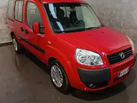 Käytetty Fiat Doblò Dynamic 120 HP (88 kW) 2007 Punainen Tila-auto