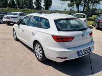 Usata Seat Leon ST Business 131 CV (96 kW) 2019 Bianco Station wagon