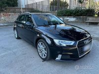 Usata Audi A3 Ambiente 116 CV (85 kW) 2018 Nero Berlina