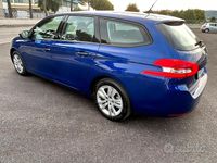 Usata Peugeot 308 130 CV (95 kW) 2018 Blu Station wagon