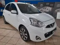 Gebraucht Nissan Micra Tekna 80 PS (58 kW) 2015 Weiß Kleinwagen