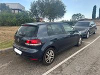 Usata VW Golf VI 140 CV (102 kW) 2009 Blu Utilitaria