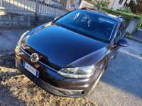Usata VW Golf VII Trendline 110 CV (80 kW) 2018 Nero Station wagon