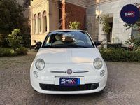 Usata Fiat 500 Lounge 69 CV (50 kW) 2009 Bianco Cabrio