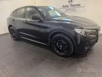 Usata Alfa Romeo Stelvio Sprint 190 CV (139 kW) 2022 Nero SUV