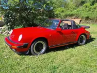 Usata Porsche 911 Carrera Cabriolet 231 CV (169 kW) 1983 Rosso Cabrio