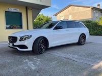 Usata Mercedes E220 Business 194 CV (142 kW) 2018 Bianco Station wagon