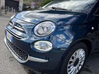 Usata Fiat 500 Lounge 69 CV (50 kW) 2017 Blu/azzurro Utilitaria