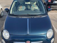 Usata Fiat 500 69 CV (50 kW) 2013 Blu Cabrio