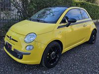 Usata Fiat 500C Rock 86 CV (63 kW) 2011 Giallo Cabrio