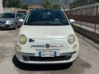 Usata Fiat 500 Lounge 75 CV (55 kW) 2008 Bianco Utilitaria