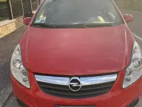 Usata Opel Corsa Club 80 CV (58 kW) 2008 Rosso Utilitaria
