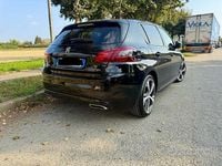 Usata Peugeot 308 GT-line 130 CV (95 kW) 2017 Nero Berlina