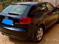 Begagnad Audi A3 Ambition 105 HK (77 kW) 2009 Blå Halvkombi