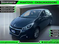 Usata Peugeot 208 Active 82 CV (60 kW) 2017 Blu pastello Utilitaria