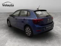 Begagnad VW Polo Life 95 HK (69 kW) 2023 Blå Halvkombi