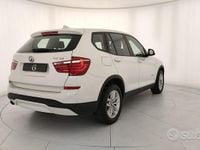 Usata BMW X3 xLine 190 CV (139 kW) 2017 Bianco SUV