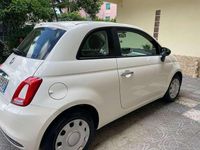 Begagnad Fiat 500 Lounge 69 HK (50 kW) 2018 Vit Halvkombi