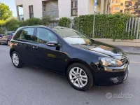 Usata VW Golf VI 122 CV (89 kW) 2011 Nero Utilitaria