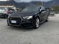 Usata Audi A3 Ambiente 184 CV (135 kW) 2017 Nero Berlina