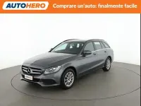 Usata Mercedes C180 Executive 156 CV (114 kW) 2017 Grigio Station wagon