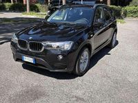 Usata BMW X3 190 CV (139 kW) 2017 Nero SUV