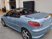Usata Peugeot 206 CC 109 CV (80 kW) 2003 Grigio Cabrio