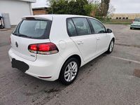 Usata VW Golf VI Highline 102 CV (75 kW) 2010 Bianco Utilitaria