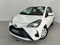 Usata Toyota Yaris Hybrid Active 101 CV (74 kW) 2018 Bianco Utilitaria