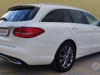 Usata Mercedes C220 170 CV (125 kW) 2015 Bianco Station wagon