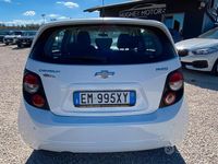 Usata Chevrolet Aveo LT 86 CV (63 kW) 2012 Bianco Berlina