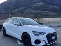 Usata Audi A3 Sportback e-tron Advanced 150 CV (110 kW) 2022 Bianco Utilitaria