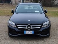 Usata Mercedes C180 Premium 116 CV (85 kW) 2017 Nero Berlina