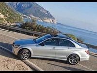 Usata Mercedes C220 AMG 170 CV (125 kW) 2009 Grigio Berlina