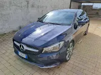 Usata Mercedes CLA200 190 CV (139 kW) 2017 Blu/azzurro Coupé