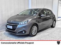 Usata Peugeot 208 Allure 82 CV (60 kW) 2017 Grigio Utilitaria