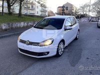 Usata VW Golf VI Highline 122 CV (89 kW) 2011 Bianco Utilitaria