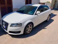 Usata Audi A3 140 CV (102 kW) 2008 Bianco Utilitaria