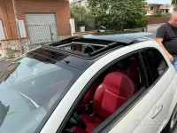 Usata Fiat 500 Lounge 95 CV (69 kW) 2011 Bianco Utilitaria