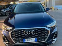Usata Audi Q3 Sportback S-Line 150 CV (110 kW) 2021 Blu SUV