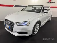 Usata Audi A3 Cabriolet 150 CV (110 kW) 2014 Bianco Cabrio