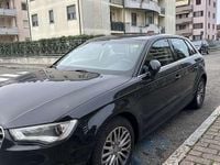 Usata Audi A3 Attraction 105 CV (77 kW) 2014 Nero Berlina