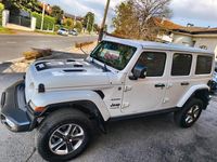 Usata Jeep Wrangler Unlimited Sahara 199 CV (146 kW) 2021 Bianco SUV