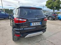 Usata Ford Ecosport Titanium 95 CV (69 kW) 2017 Nero SUV
