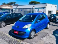 Begagnad Peugeot 107 68 HK (50 kW) 2007 Blå Halvkombi