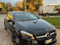 Usata Mercedes A200 Premium 136 CV (100 kW) 2018 Nero Utilitaria